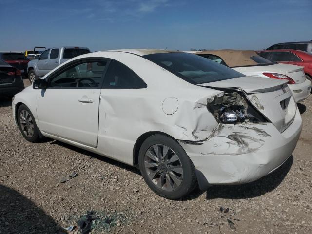 2HGFG12849H525331 - 2009 HONDA CIVIC EX WHITE photo 2