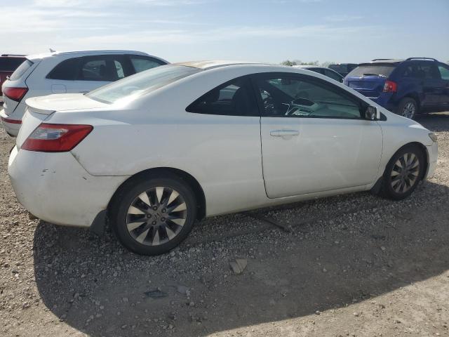 2HGFG12849H525331 - 2009 HONDA CIVIC EX WHITE photo 3