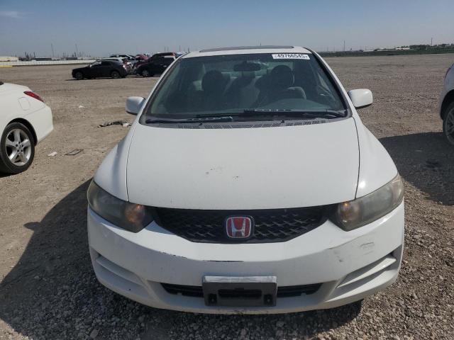 2HGFG12849H525331 - 2009 HONDA CIVIC EX WHITE photo 5