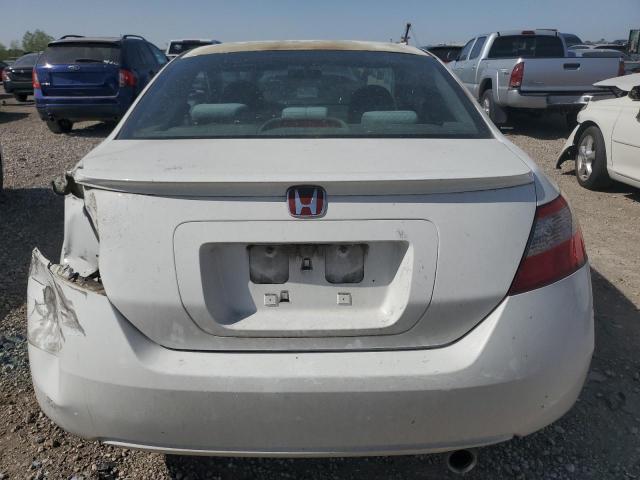 2HGFG12849H525331 - 2009 HONDA CIVIC EX WHITE photo 6