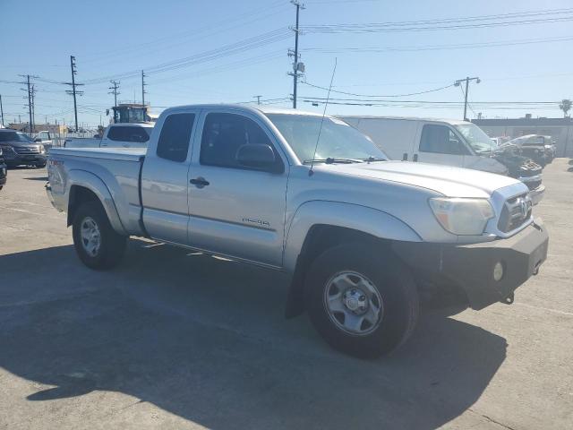 5TFTX4GN5CX012187 - 2012 TOYOTA TACOMA PRERUNNER ACCESS CAB SILVER photo 4