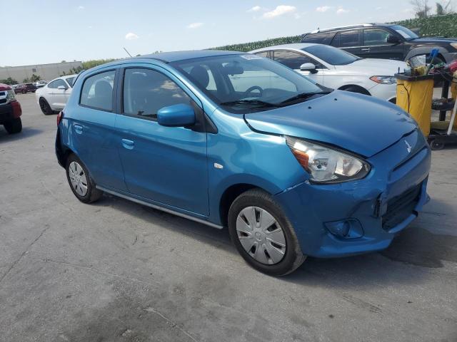 ML32A3HJ2FH058757 - 2015 MITSUBISHI MIRAGE DE BLUE photo 4