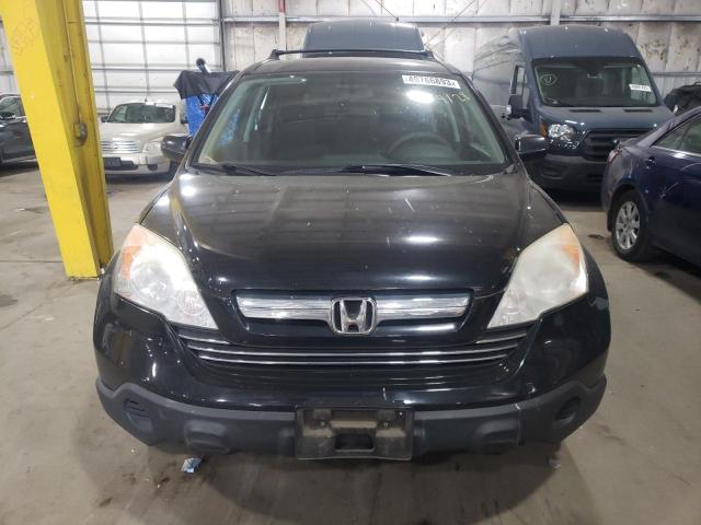 JHLRE48597C110623 - 2007 HONDA CR-V EX BLACK photo 5