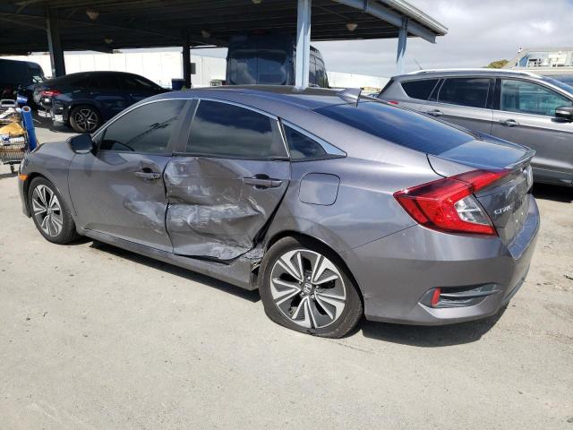 2HGFC1F39HH658515 - 2017 HONDA CIVIC EX GRAY photo 2