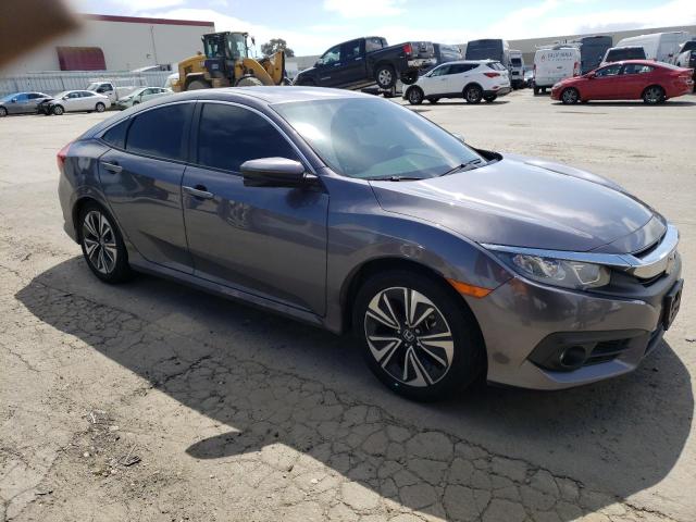 2HGFC1F39HH658515 - 2017 HONDA CIVIC EX GRAY photo 4