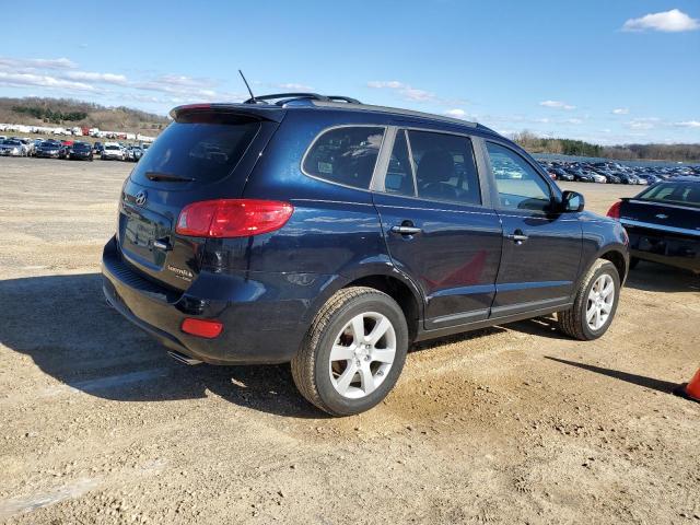 5NMSH73E19H242214 - 2009 HYUNDAI SANTA FE SE BLUE photo 3