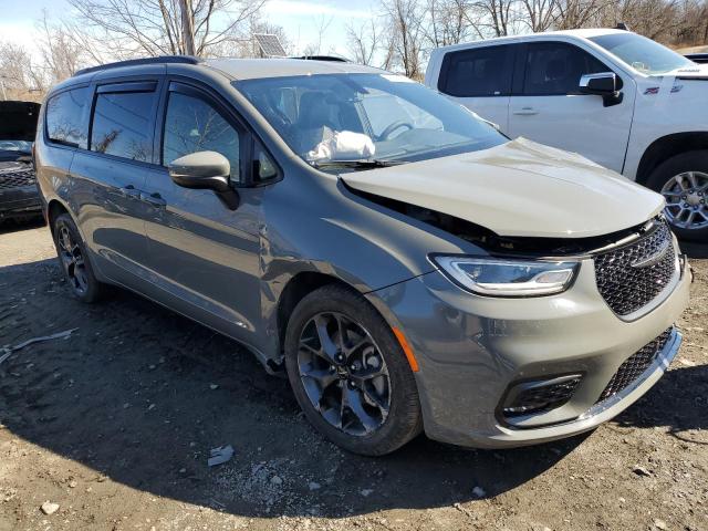 2C4RC3BG6PR600483 - 2023 CHRYSLER PACIFICA TOURING L GRAY photo 4