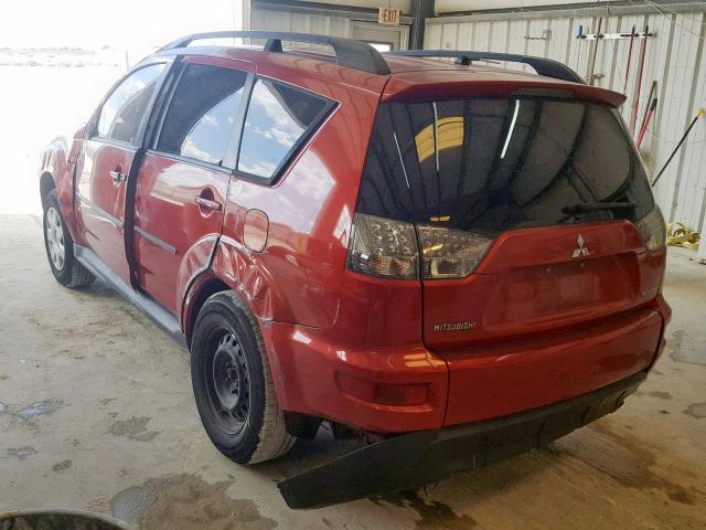 JA4AS2AW7BU033760 - 2011 MITSUBISHI OUTLANDER ES  foto 3