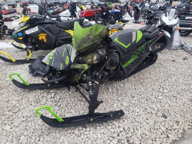 4UF1S2JH4PT100313 - 2023 ARCTIC CAT SNOWMOBILE GREEN photo 2