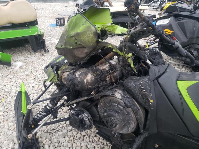 4UF1S2JH4PT100313 - 2023 ARCTIC CAT SNOWMOBILE GREEN photo 9