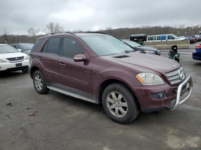 4JGBB86E27A177069 - 2007 MERCEDES-BENZ ML 350 BURGUNDY photo 4