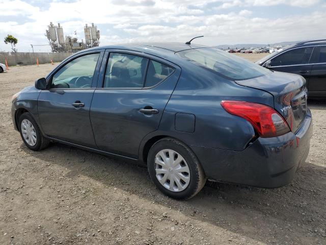 3N1CN7AP6FL837661 - 2015 NISSAN VERSA S BLUE photo 2