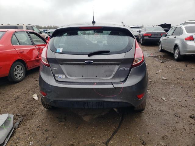 3FADP4EJ8EM240056 - 2014 FORD FIESTA SE GRAY photo 6