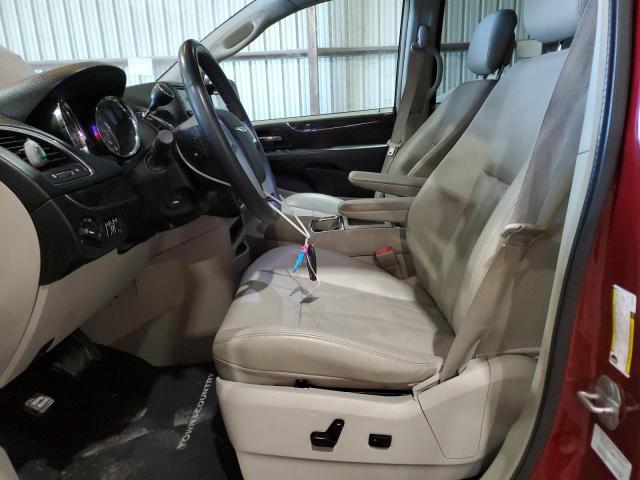 2C4RC1CG9CR232832 - 2012 CHRYSLER TOWN & COU TOURING L BURGUNDY photo 7