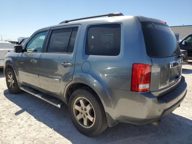 5FNYF38939B028055 - 2009 HONDA PILOT TOURING GRAY photo 2