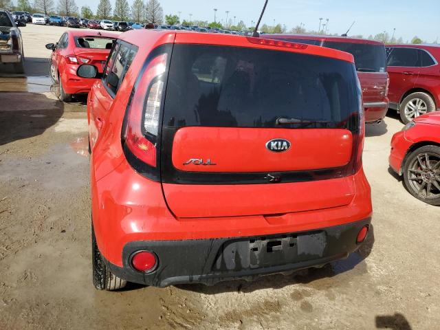 KNDJN2A22K7019225 - 2019 KIA SOUL RED photo 6