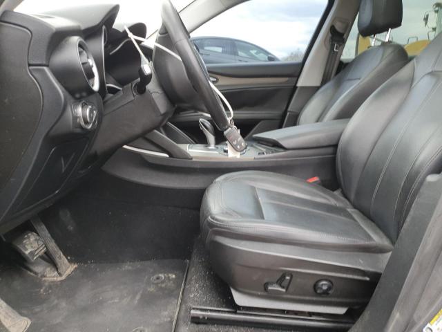 ZASFAKBN0J7B76011 - 2018 ALFA ROMEO STELVIO TI GRAY photo 7