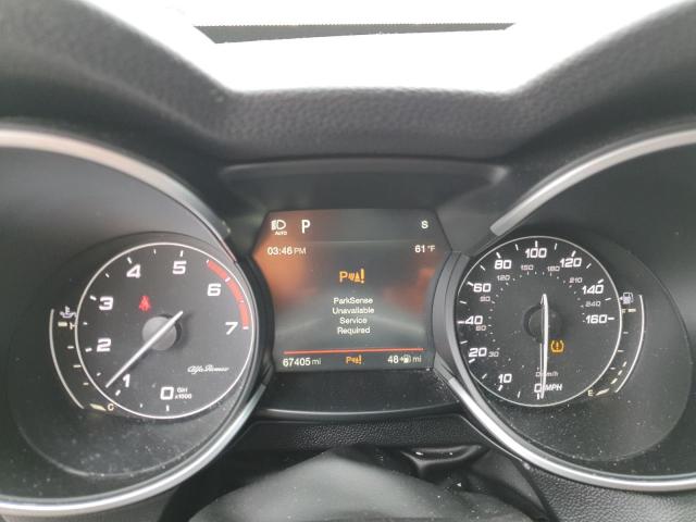 ZASFAKBN0J7B76011 - 2018 ALFA ROMEO STELVIO TI GRAY photo 9