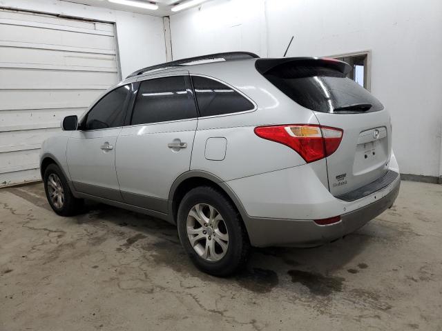 KM8NU4CC8AU132579 - 2010 HYUNDAI VERACRUZ GLS SILVER photo 2