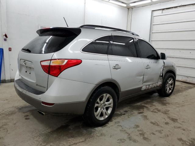 KM8NU4CC8AU132579 - 2010 HYUNDAI VERACRUZ GLS SILVER photo 3