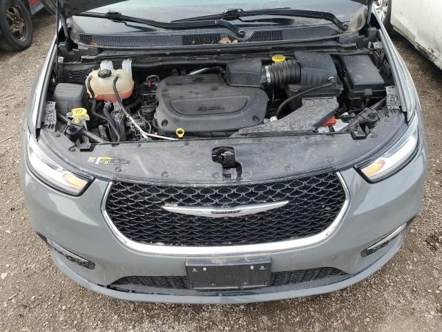 2C4RC1BG3NR142919 - 2022 CHRYSLER PACIFICA TOURING L GRAY photo 12