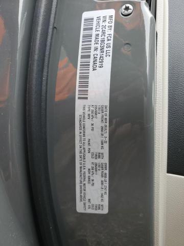 2C4RC1BG3NR142919 - 2022 CHRYSLER PACIFICA TOURING L GRAY photo 13