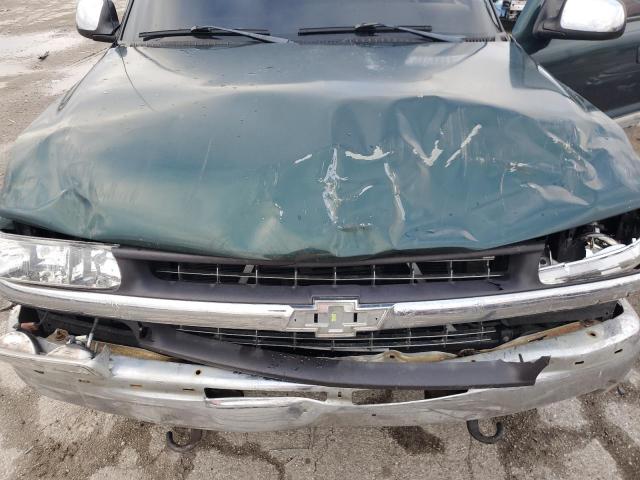 2GCEK19T911286231 - 2001 CHEVROLET SILVERADO K1500 GREEN photo 11