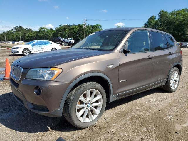 5UXWX9C50D0A16739 - 2013 BMW X3 XDRIVE28I BROWN photo 1