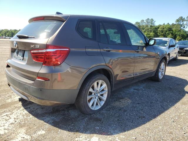 5UXWX9C50D0A16739 - 2013 BMW X3 XDRIVE28I BROWN photo 3