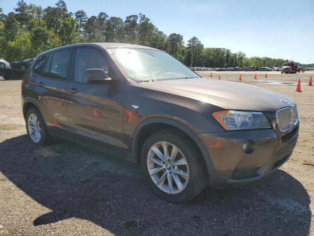 5UXWX9C50D0A16739 - 2013 BMW X3 XDRIVE28I BROWN photo 4