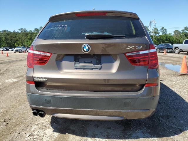 5UXWX9C50D0A16739 - 2013 BMW X3 XDRIVE28I BROWN photo 6