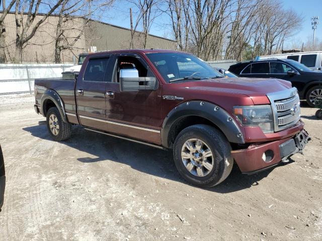 1FTPW14V29FA60137 - 2009 FORD F150 SUPERCREW BROWN photo 4