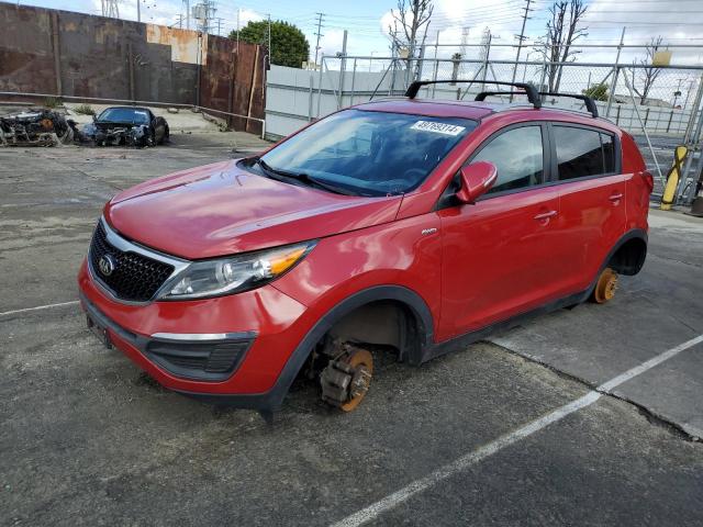 KNDPBCAC1F7761509 - 2015 KIA SPORTAGE LX RED photo 1