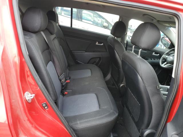 KNDPBCAC1F7761509 - 2015 KIA SPORTAGE LX RED photo 10