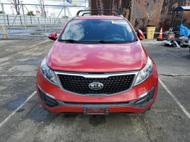 KNDPBCAC1F7761509 - 2015 KIA SPORTAGE LX RED photo 5