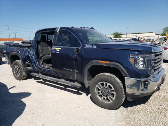 1GT49NE79NF313840 - 2022 GMC SIERRA K2500 SLT BLUE photo 4