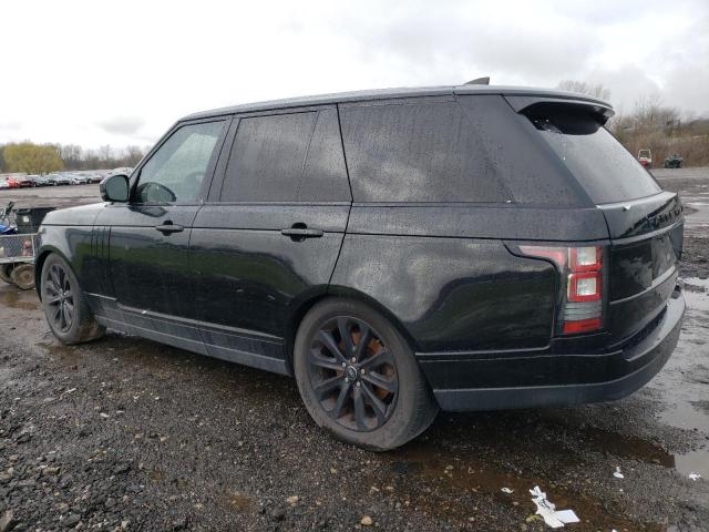 SALGR2FV0HA359463 - 2017 LAND ROVER RANGE ROVE BLACK photo 2