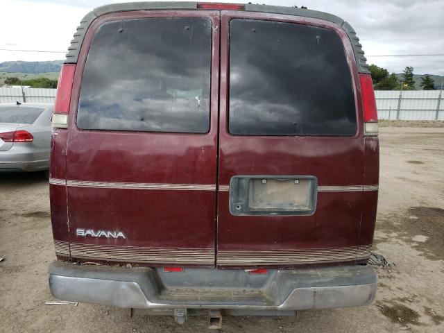 1GDFG15RXY1165185 - 2000 GMC SAVANA RV G1500 BURGUNDY photo 6