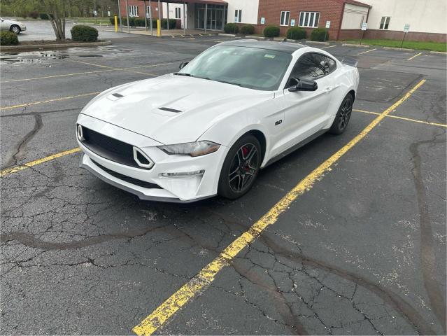 1FA6P8CF4M5118958 - 2021 FORD MUSTANG GT WHITE photo 2