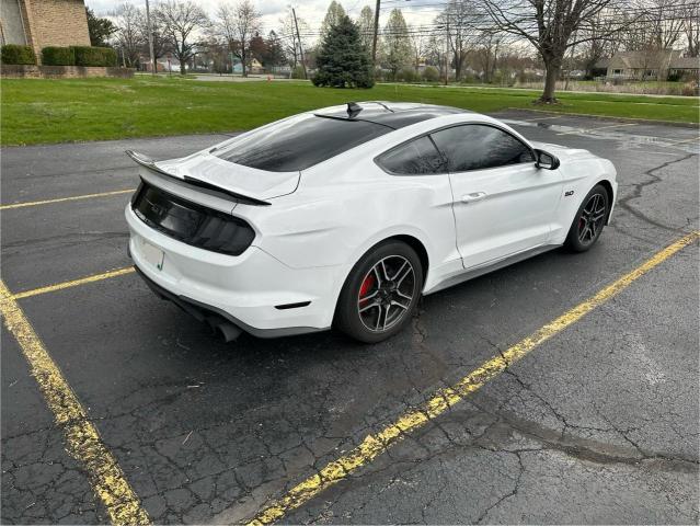1FA6P8CF4M5118958 - 2021 FORD MUSTANG GT WHITE photo 4