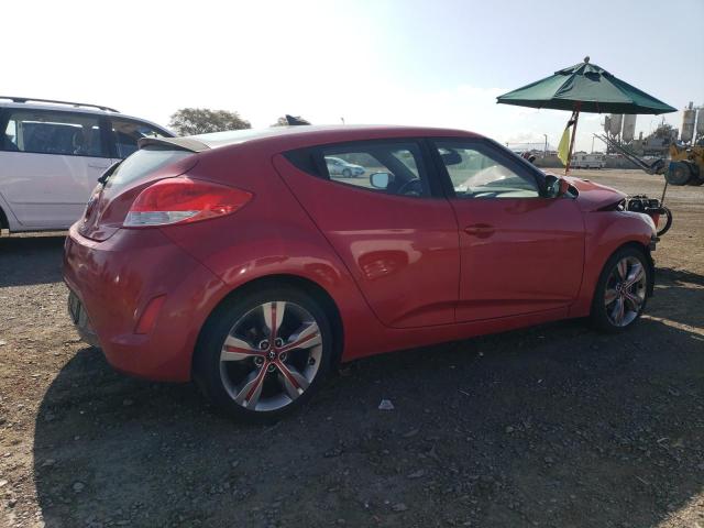 KMHTC6AD5DU093536 - 2013 HYUNDAI VELOSTER RED photo 3