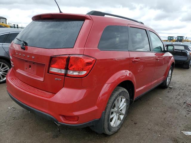 3C4PDDBG4ET229408 - 2014 DODGE JOURNEY SXT RED photo 3