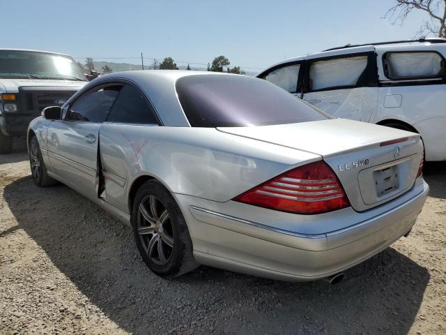 WDBPJ75J34A040979 - 2004 MERCEDES-BENZ CL 500 SILVER photo 2