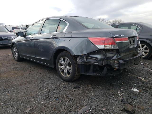 1HGCP2F45CA140866 - 2012 HONDA ACCORD LXP GRAY photo 2