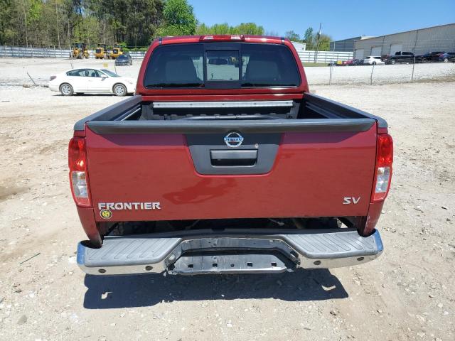 1N6AD0ER6FN758420 - 2015 NISSAN FRONTIER S RED photo 6