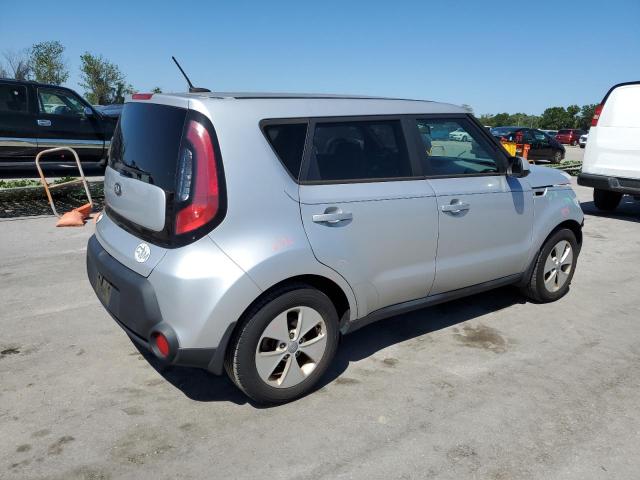 KNDJN2A28E7727175 - 2014 KIA SOUL SILVER photo 3