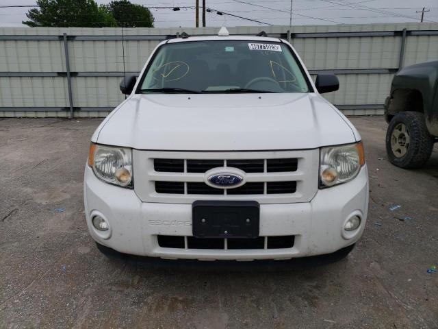 1FMCU4K37AKA06296 - 2010 FORD ESCAPE HYBRID WHITE photo 5