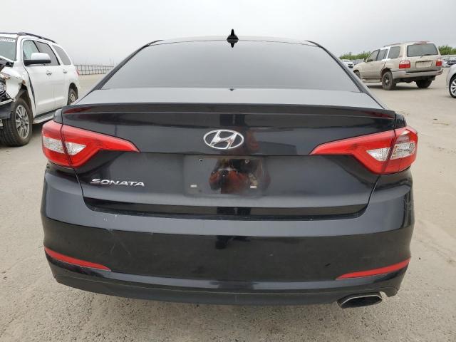 5NPE24AF9FH209081 - 2015 HYUNDAI SONATA SE BLACK photo 6