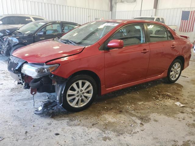 2T1BU4EE4AC483699 - 2010 TOYOTA COROLLA BASE RED photo 1