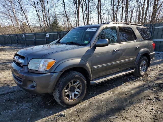 5TDBT48A15S247066 - 2005 TOYOTA SEQUOIA LIMITED GRAY photo 1